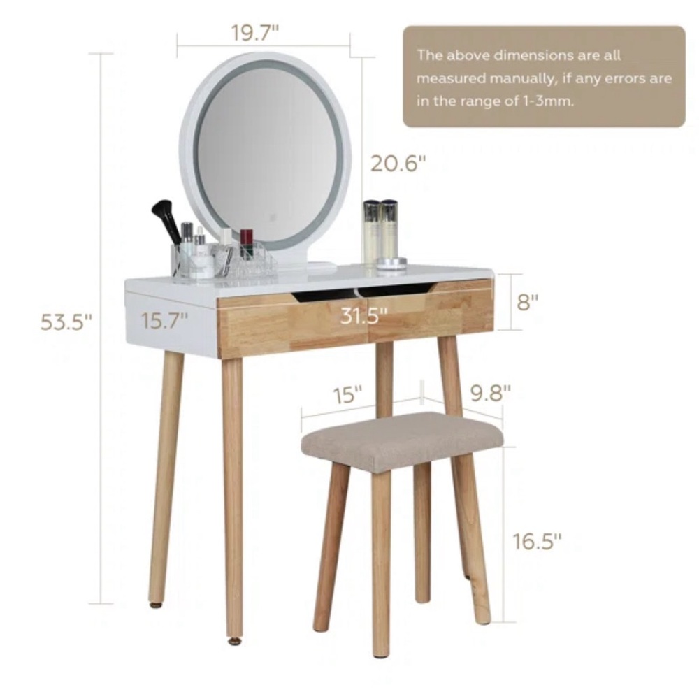 Makeup Mirror - Picture 2 of 4
